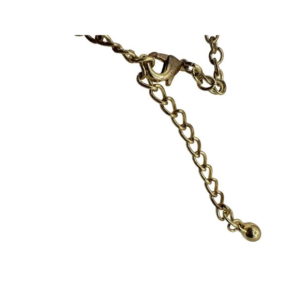 Elegant Bold Black Statement Necklace Bib Faceted Acrylic Beads Whimsigoth - Picture 5 of 5